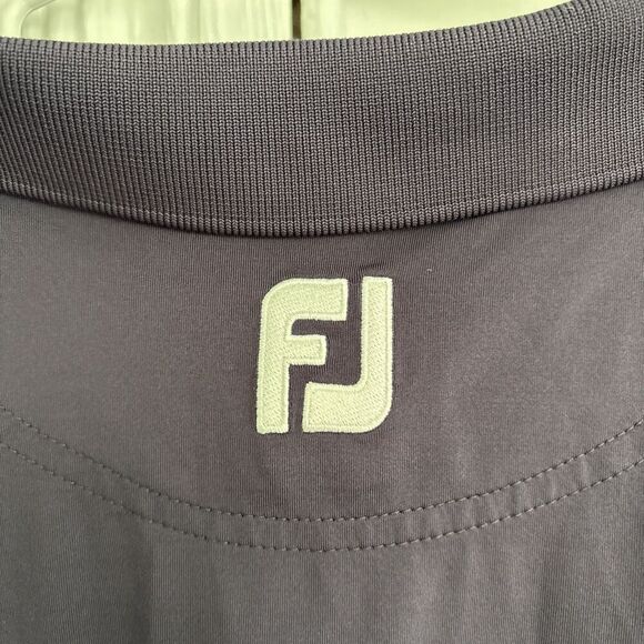 Footjoy Men's Golf Polo Size XL Polyester/Spandex Athletic Blue - Picture 6 of 6